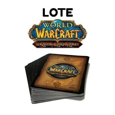 Lote de cartas World of Warcraft TCG