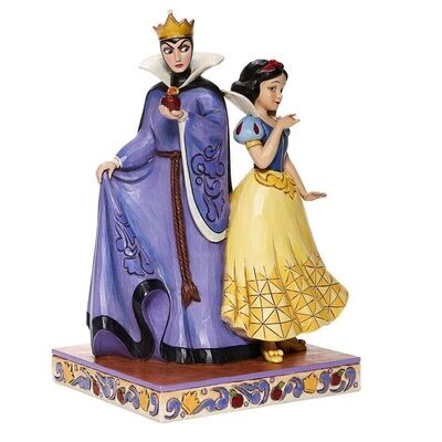 Disney Traditions: Figura Reina Malvada & Blancanieves Diorama - Enesco