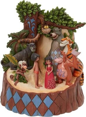 Disney Traditions: Figura El Libro de la Selva Diorama - Enesco