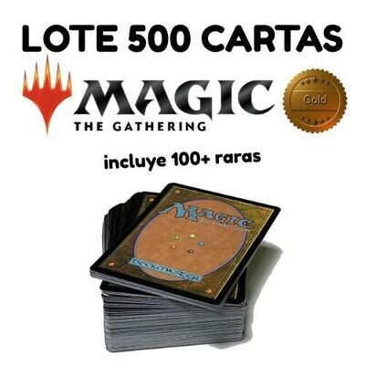 Lote Gold Elite de 500 cartas Magic The Gathering TCG