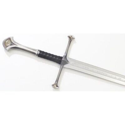 Espada Anduril-Aragorn Señor de los Anillos con grabados y vaina