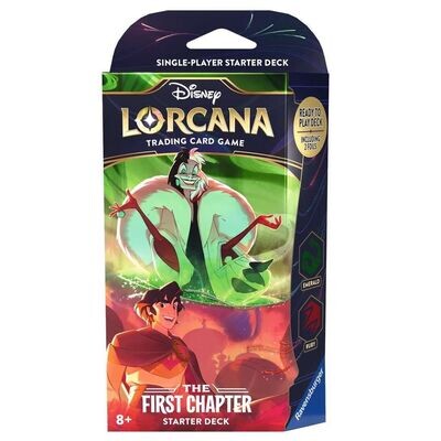 Lorcana Disney TCG - Baraja The First Chapter - Emerald & Ruby (Inglés)