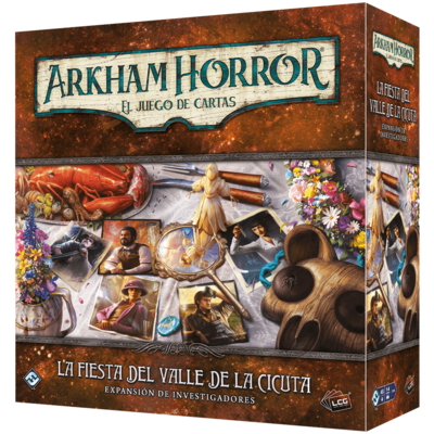 Arkham Horror LCG - La Fiesta del Valle de la Cicuta Expansión Investigadores