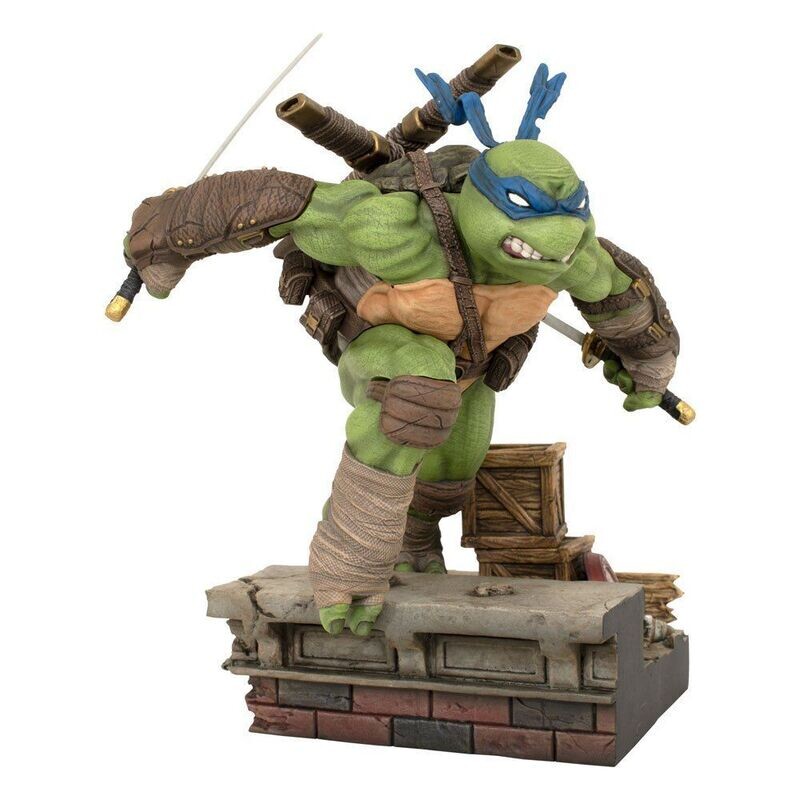 Leonardo Diorama 23 cm - Diamond Gallery - Tortugas Ninja