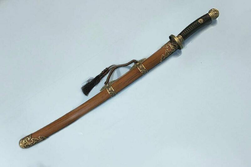 Double dragon LiuYe Dao(Willow leaf sabre)