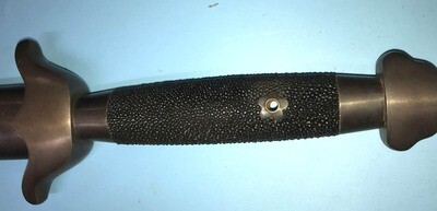 Chinese cutting Jian/Blackened