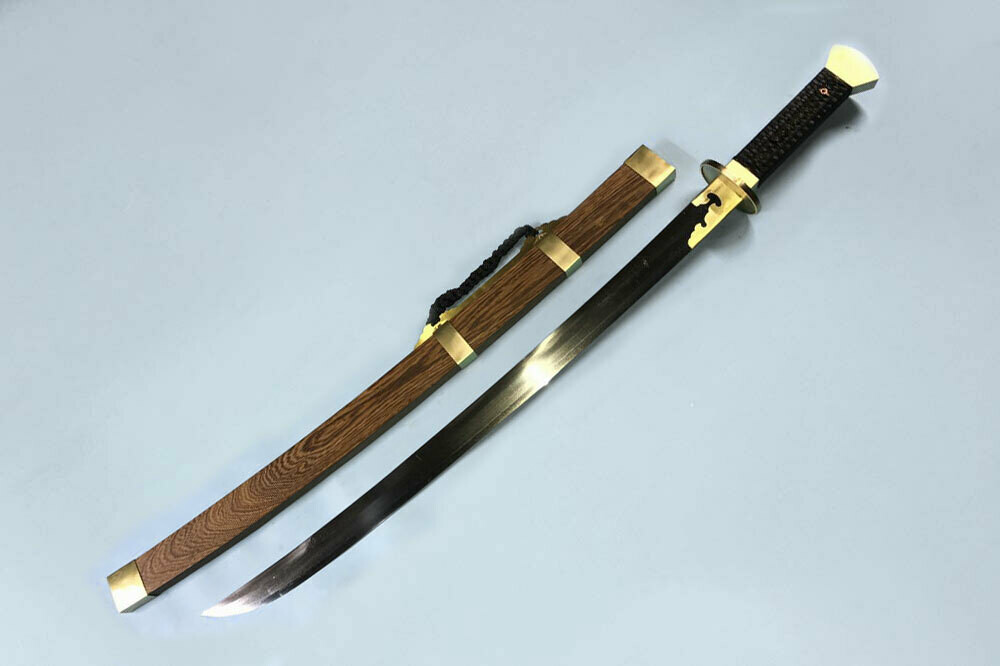 JKOO-Chinese Ming/Qing Dynasty Goose Quill style Sabre(Yan Mao Dao / Yan Ling Dao-雁毛刀/雁翎刀)