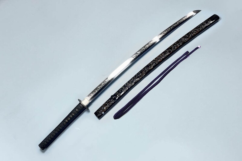 JKOO-Dragon katana with Toran(billowing) style Hamon