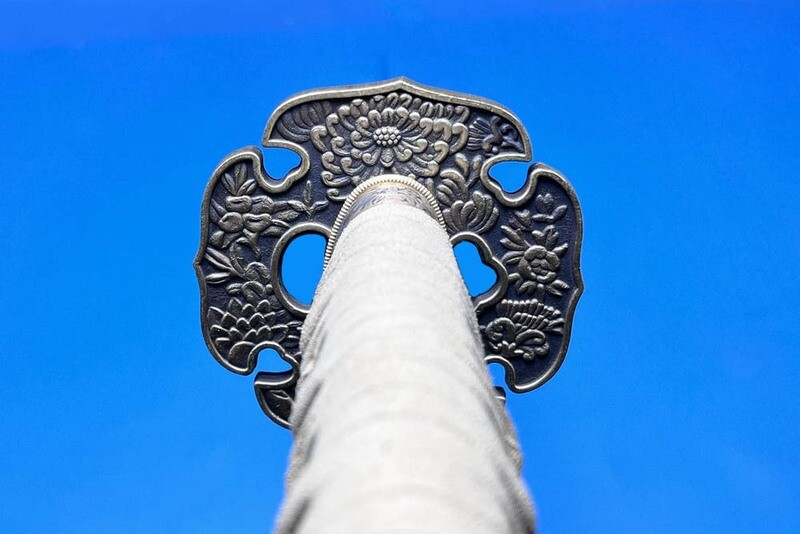 JKOO-Practical Folded steel chrysanthemum Katana