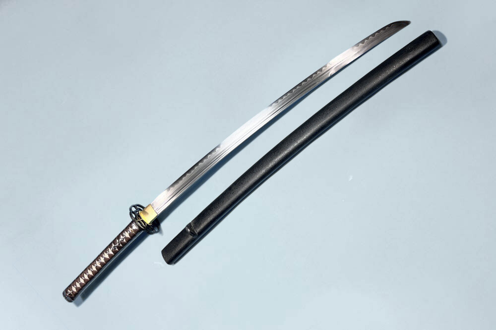 JKOO-Powerful kanmuri otoshi zukuri katana