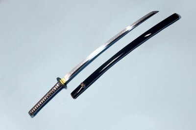 JKOO-Folded steel katana with Toran(billowing) hamon