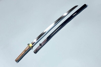 JKOO-Hand forged katana with Toran hamon