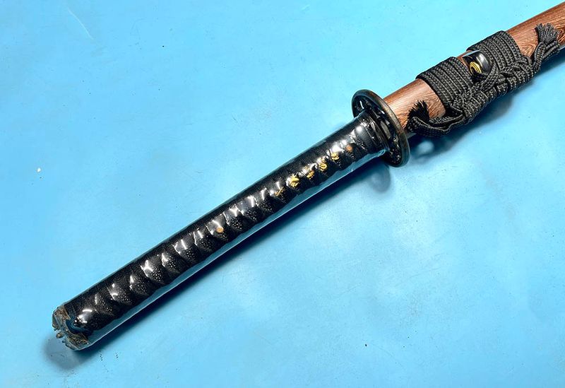 JKOO-Dragon tamahagane steel katana ready for sale