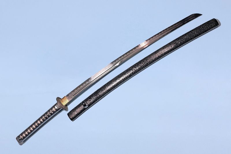 JKOO-XL sanmai laminated Unokubi katana for sale