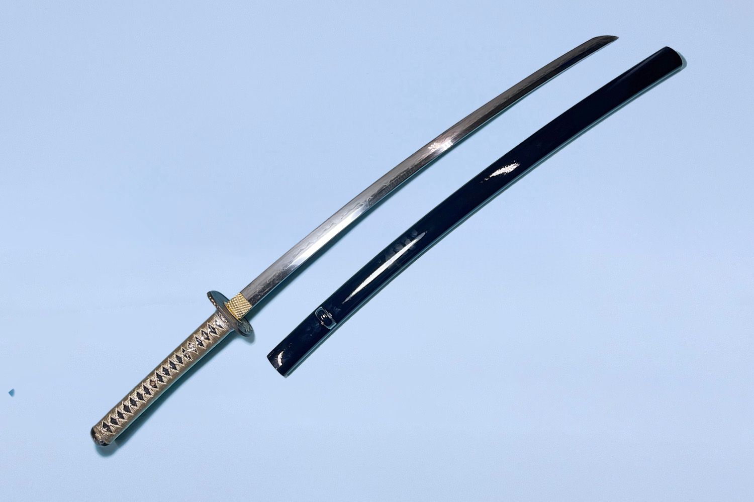 JKOO-Lion tamahagane steel katana ready for sale