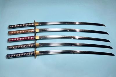 JKOO-XL sanmai laminated unokubi-zukuri katana on sale