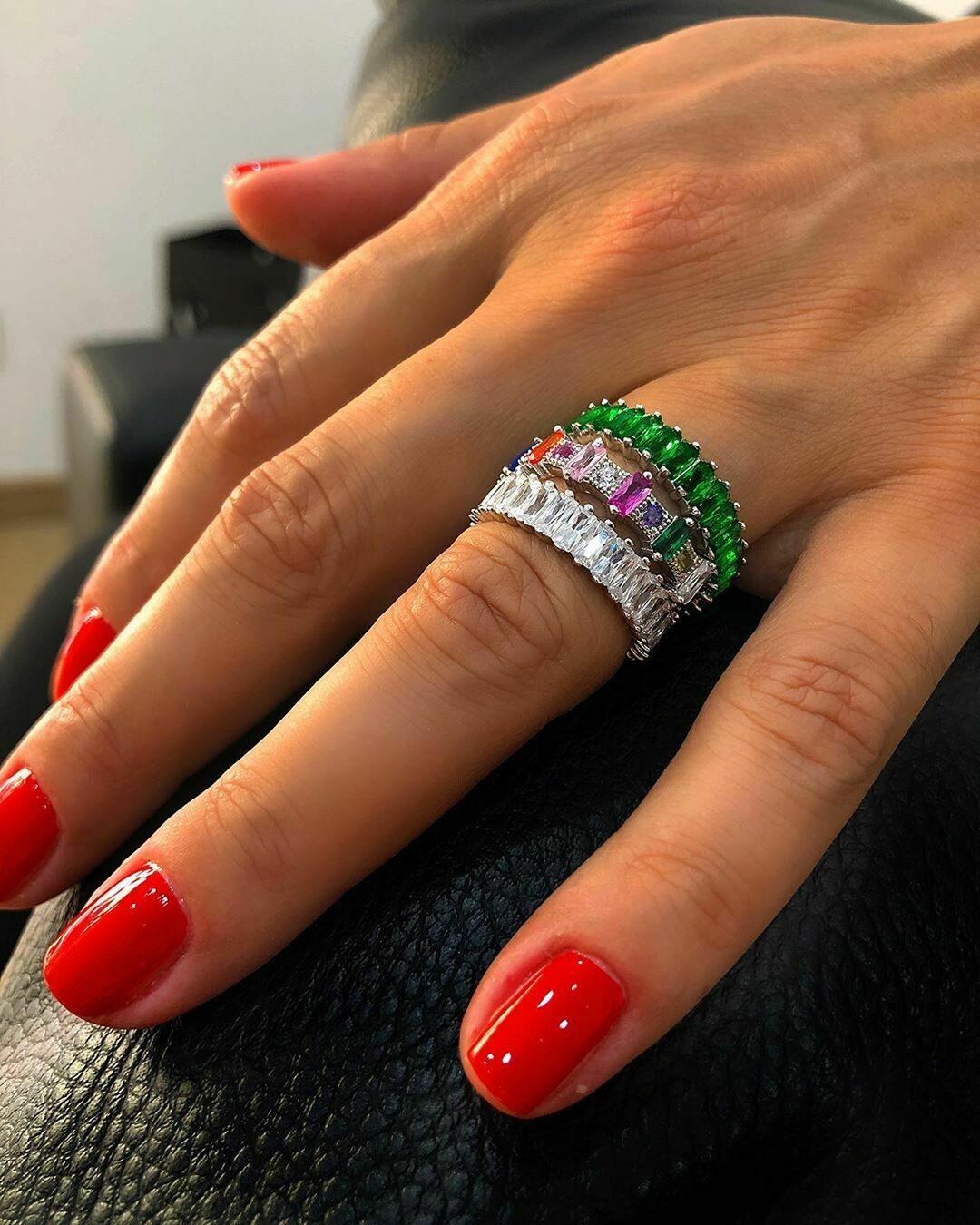 Stones Rings Argento