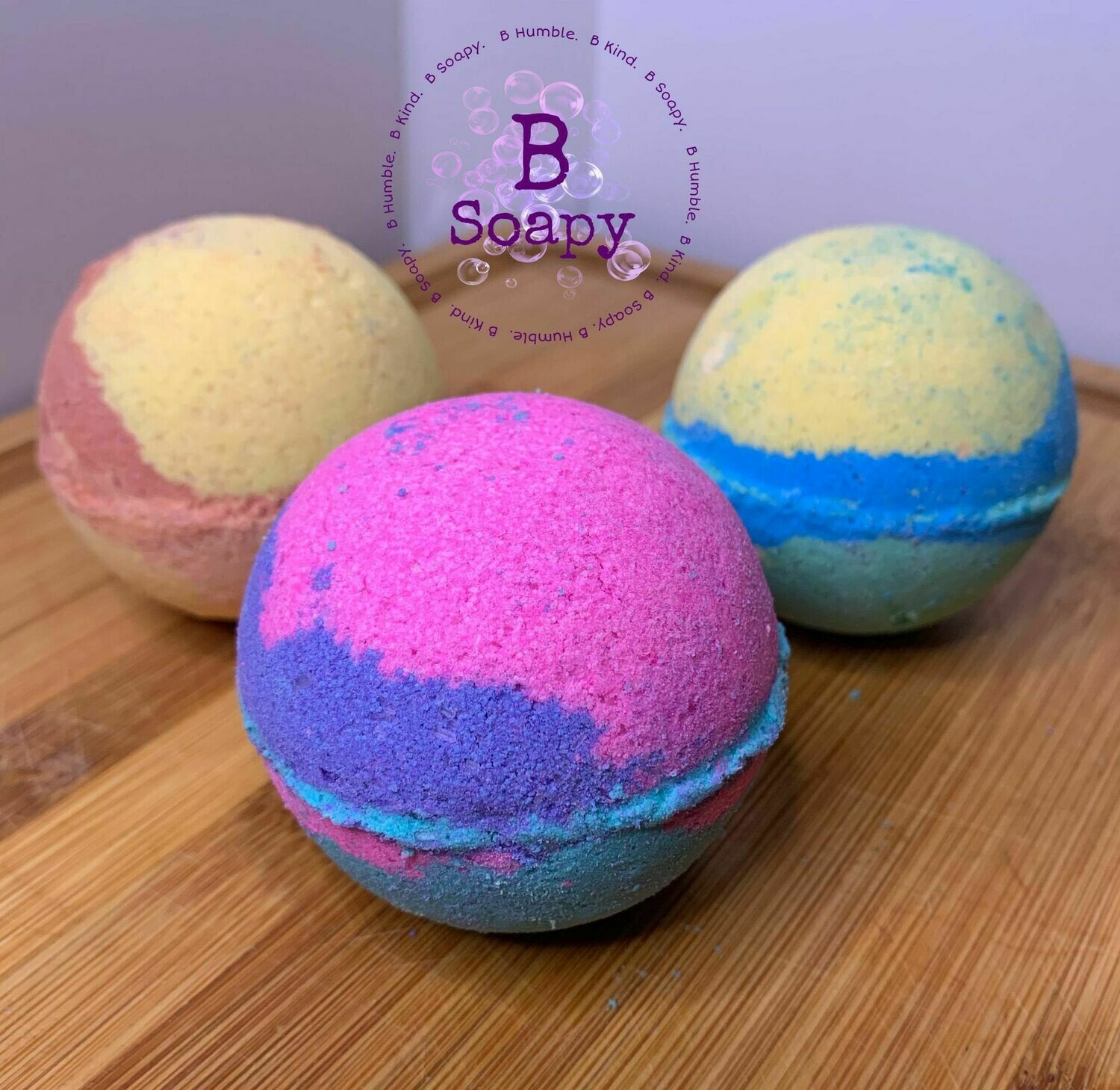 Smell the Rainbow Bath Bomb