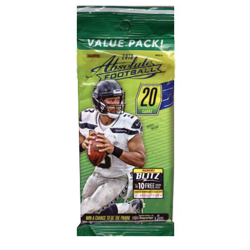 2018 Absolute Football Hanger Fat Pack