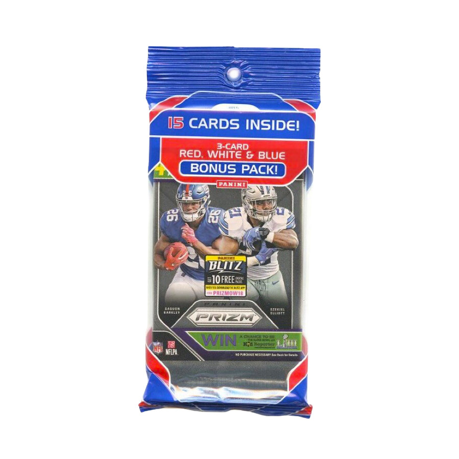 2018 Panini Prizm Football Cello Pack