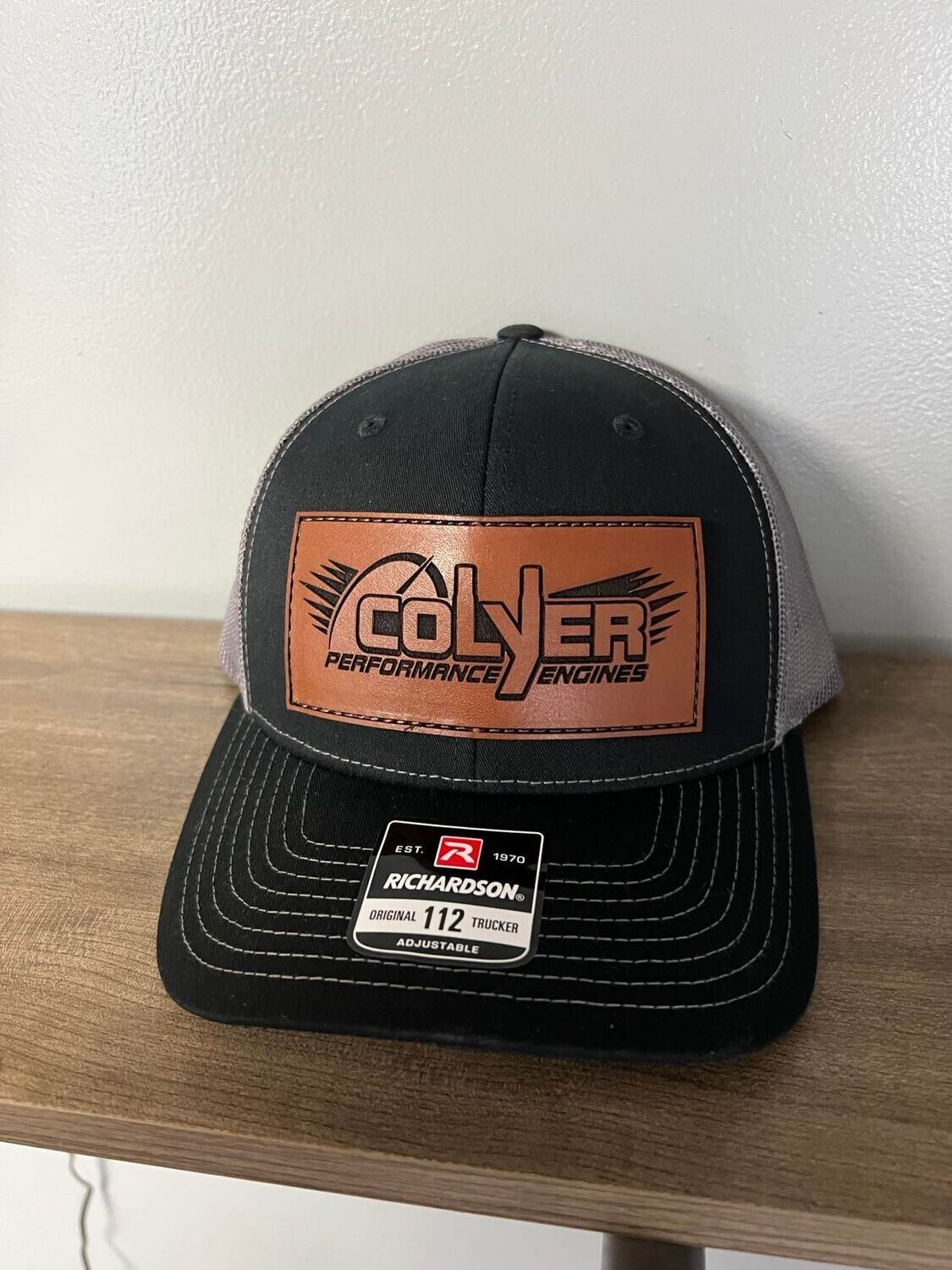 Logo Leather Hat