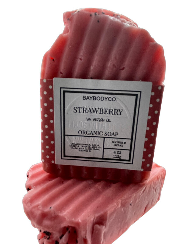 Strawberry Organic soap