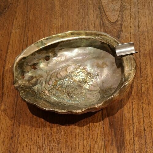Cenicero con Concha de Haliotis