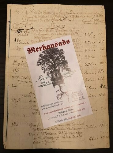 Documento Año 1750 aprox