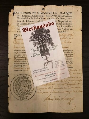 Documento Año 1745