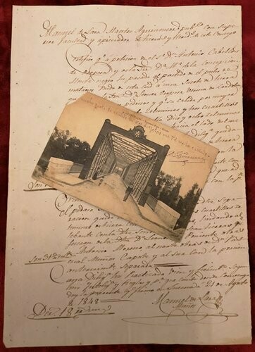 Documento. Repartición Finca Lucena