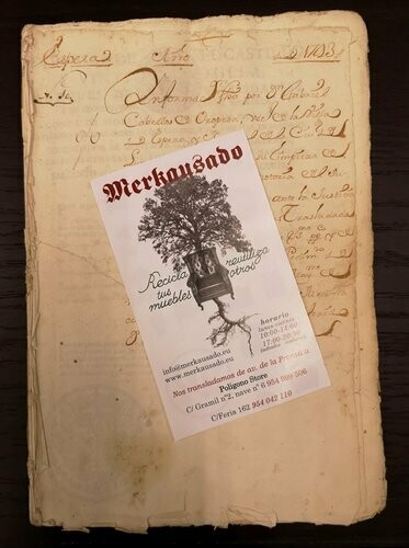 Documentos Antiguos Cabellos de Oropesa 1743 y 1752