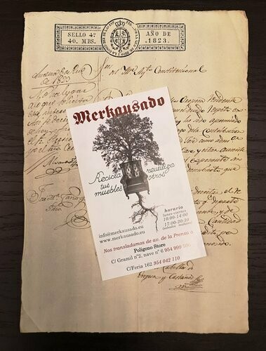Documentos Antiguos Cabellos de Oropesa 1823
