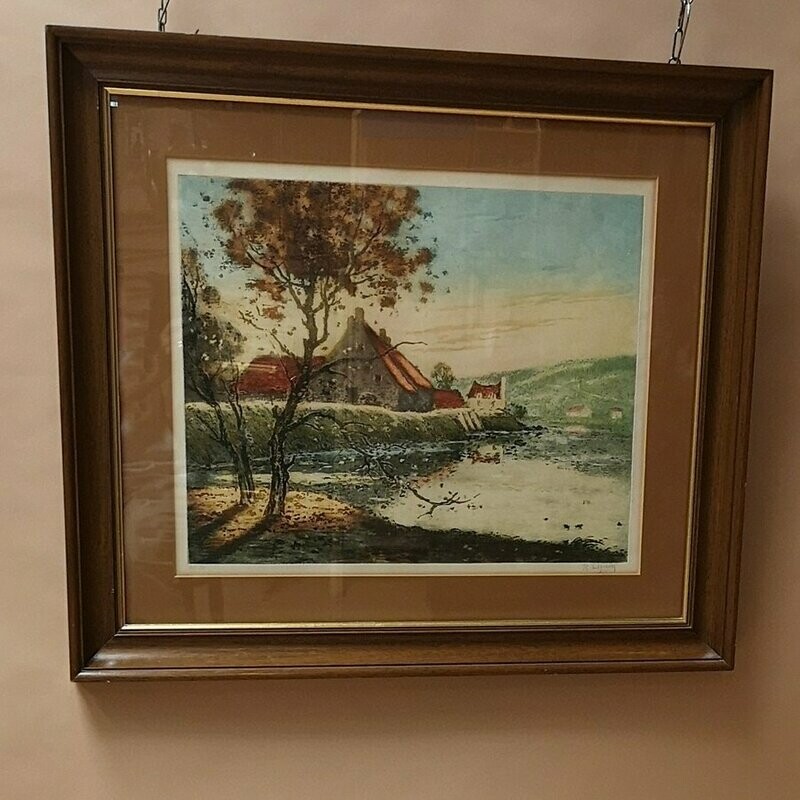 Grabado Paisaje: