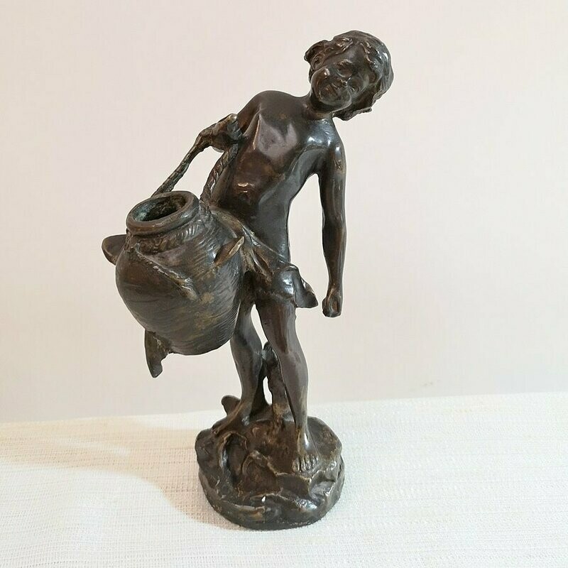 Escultura Niño Aguador A. Tiot Escultura Niño Aguador A. Tiot