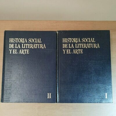 Historia Social de la Literatura y el Arte