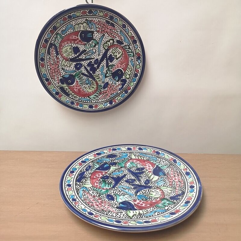 Pareja Platos Decorativos