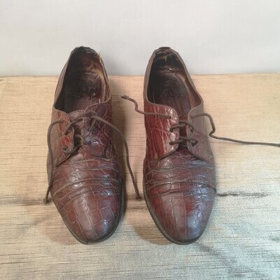 Zapatos de Piel Vintage