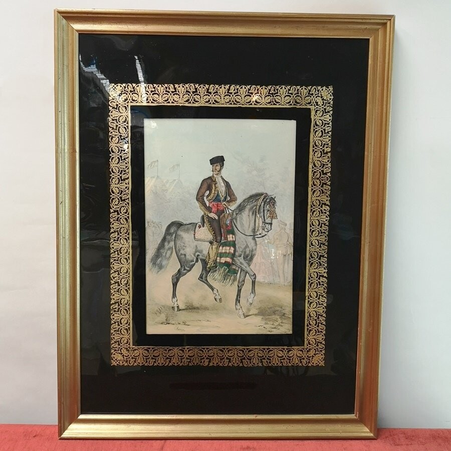 Dibujo de Antonio Chamán del S.XIX