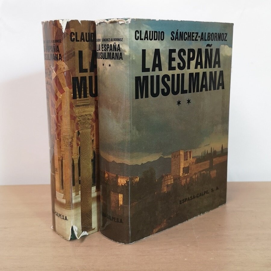 Dos Tomos de “La España Musulmana” de C. Sánchez-Albornoz