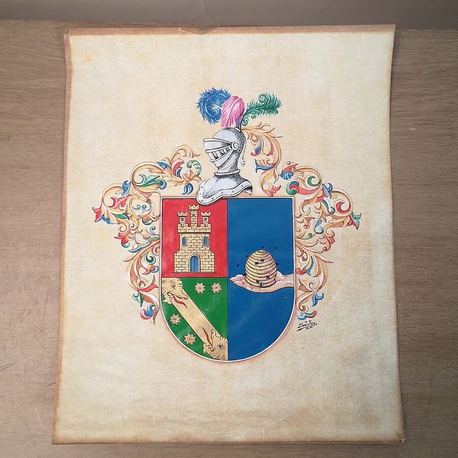 Escudo de Armas Firmado por Senise II