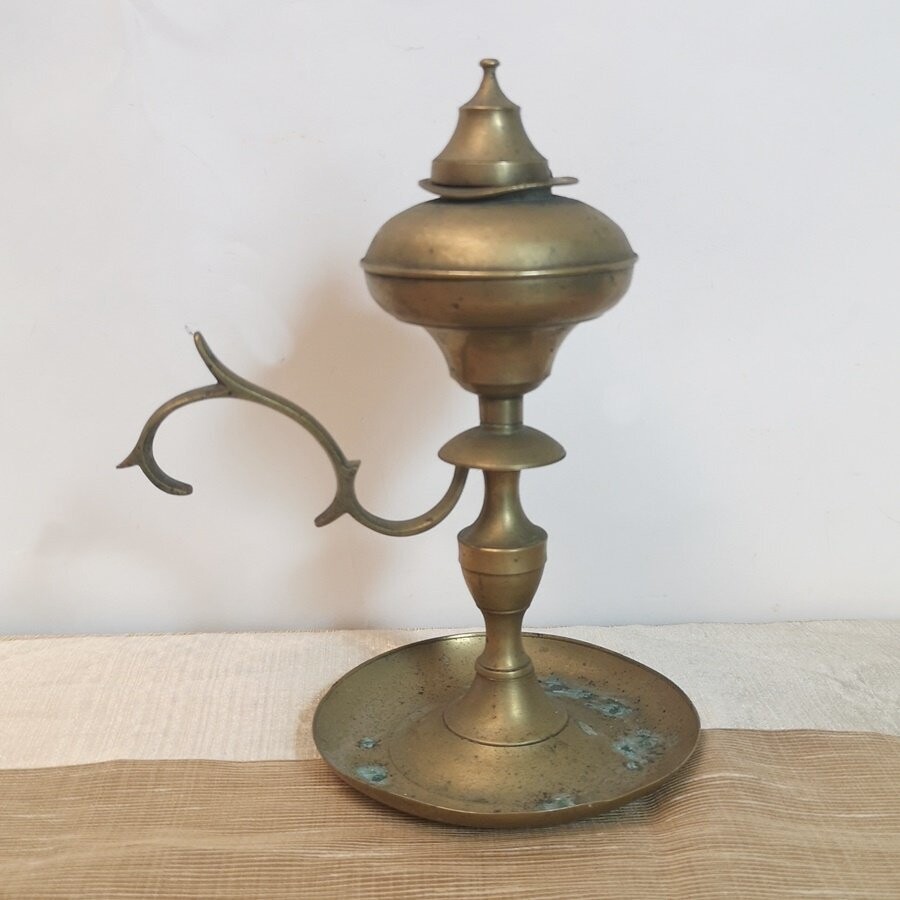 Lámpara Capuchina de Bronce
