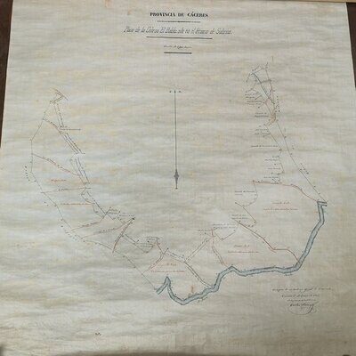 Plano de la Dehesa “El Baldío” de 1903