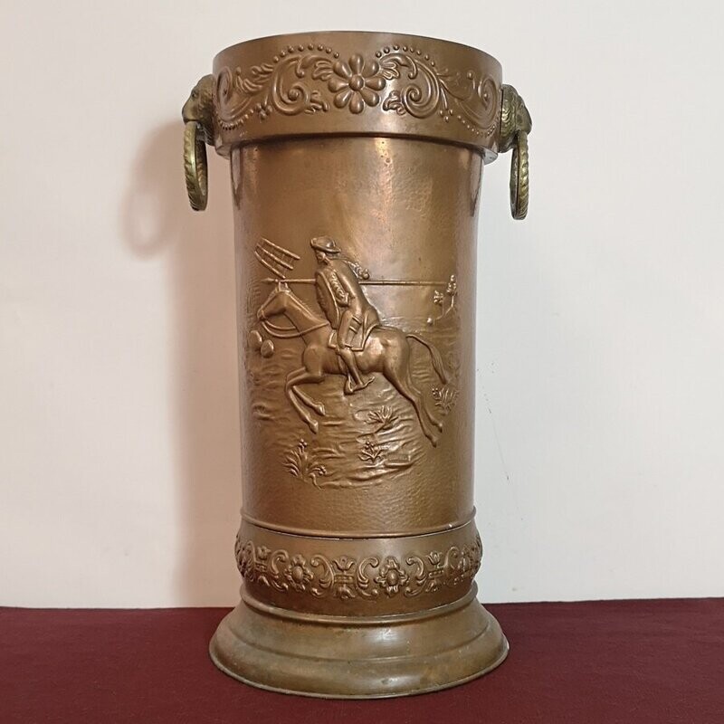 Paragüero de Cobre Don Quijote