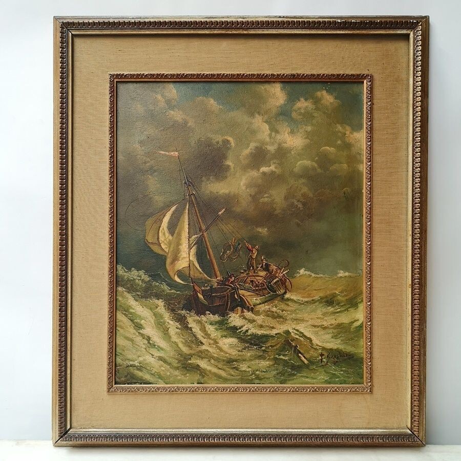 Velero en una Tormenta