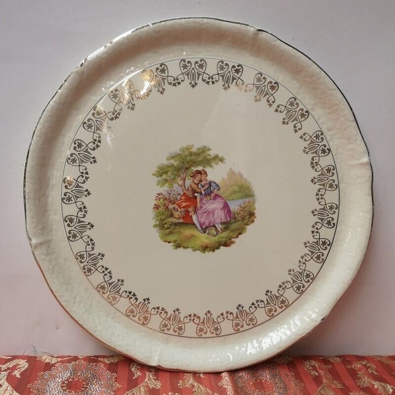 Plato de Porcelana Francesa