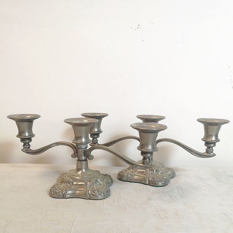 Candelabros de Tres Velas Candelabros de Tres Velas