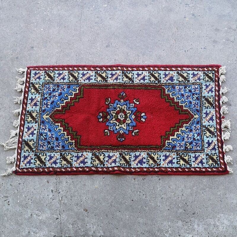 Alfombra para Oración  Tejida a Mano.