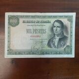 Billete de 1000 Pesetas