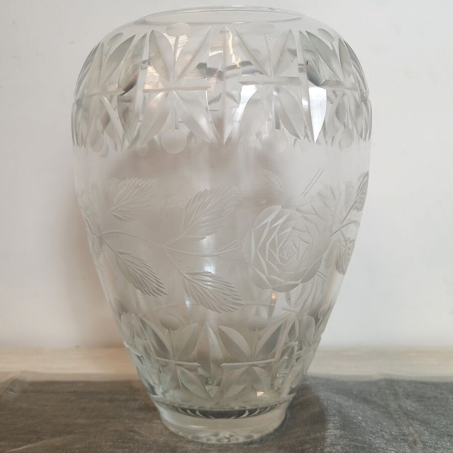 Florero Cristal Ovalado