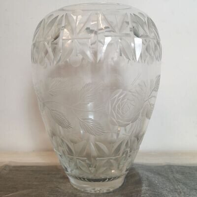 Florero Cristal Ovalado